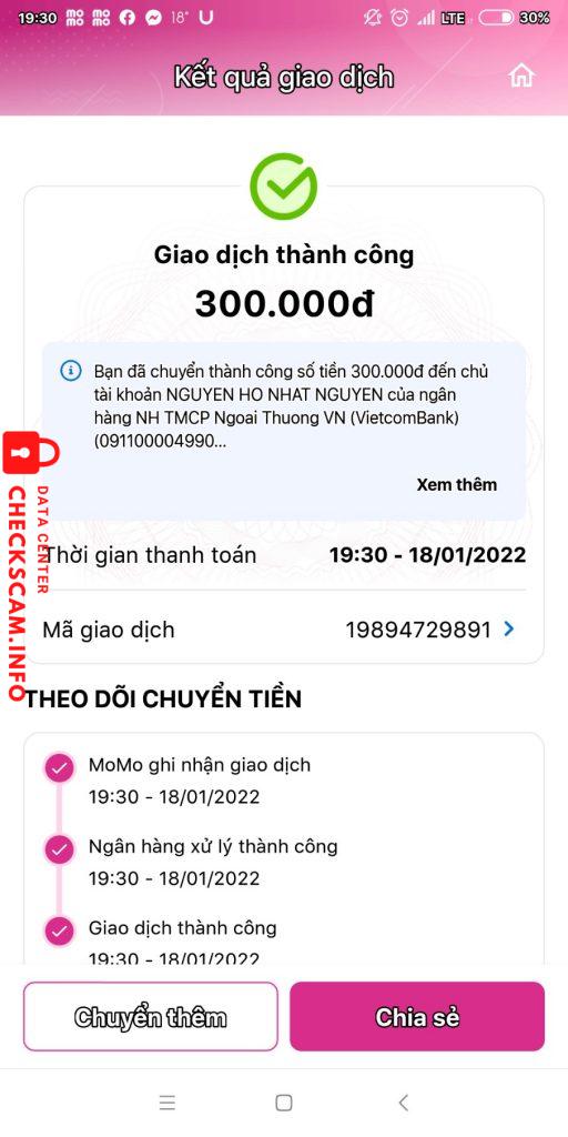 Preuves contre Nhất Nguyên