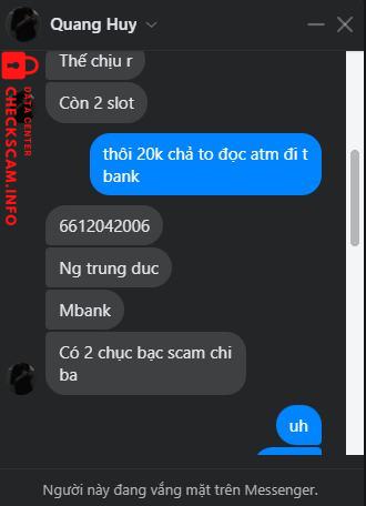 Preuves contre Nguyen Trung Đuc