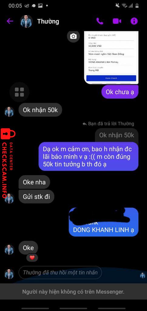 Preuves contre Vũ Văn Kiên