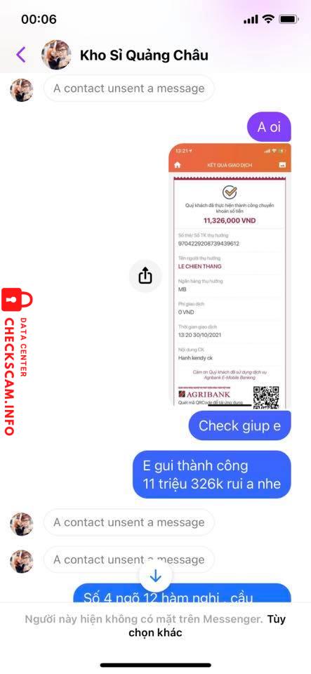 Preuves contre Lê Chiến Thắng