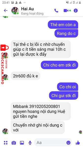 Preuves contre Nguyễn Hoàng