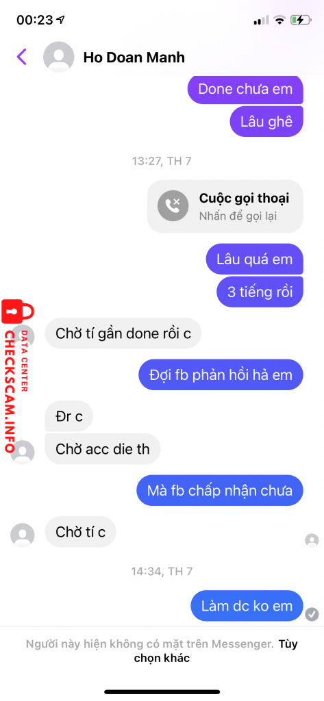 Preuves contre Hồ Đoàn Mạnh