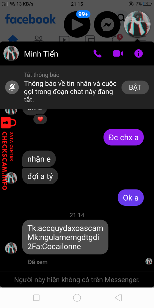Preuves contre Nguyễn Minh Tiến