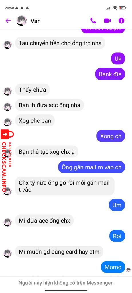 Preuves contre Nguyễn Mạnh Huyến