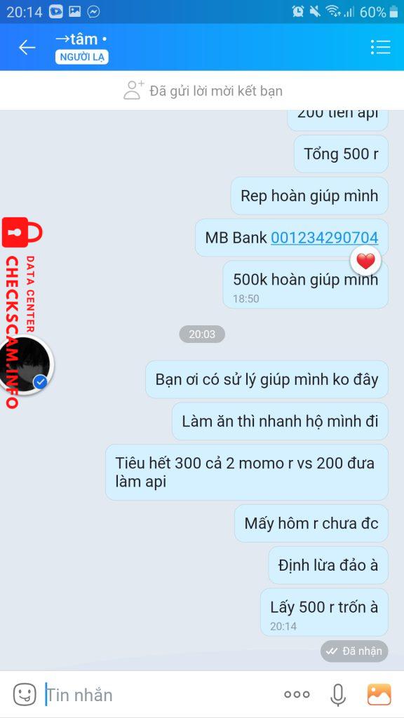Preuves contre Nguyễn Thị Thanh