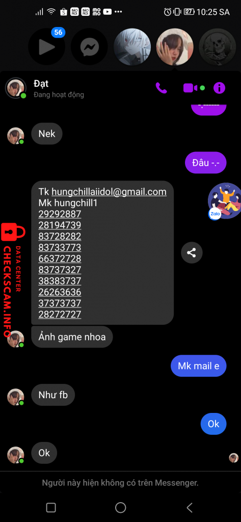 Preuves contre Thành Đạt