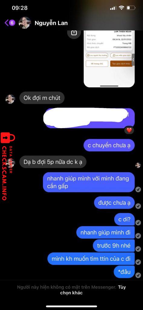 Preuves contre Phùng Thị Linh