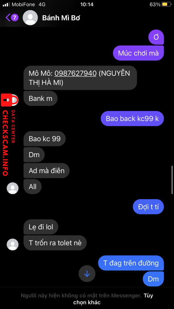 Preuves contre Cao Hoang Kha