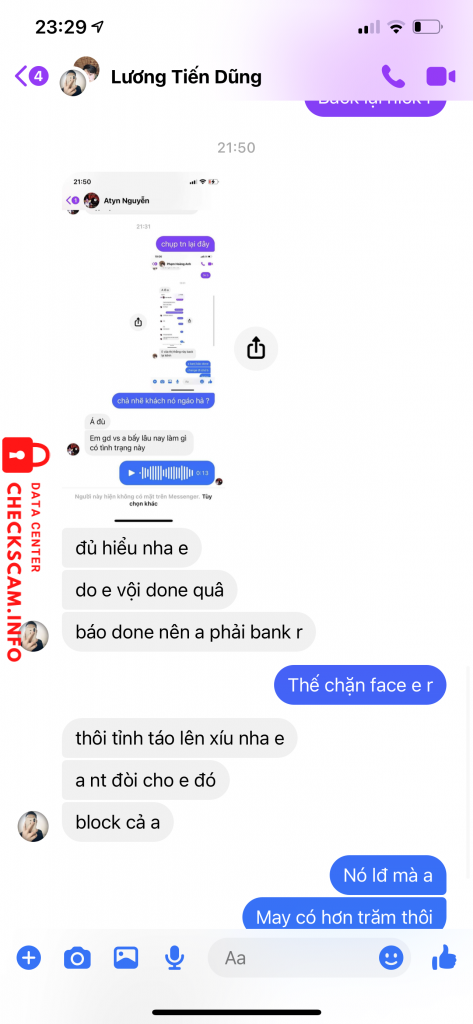 Preuves contre Nguyễn Thành Ngoan