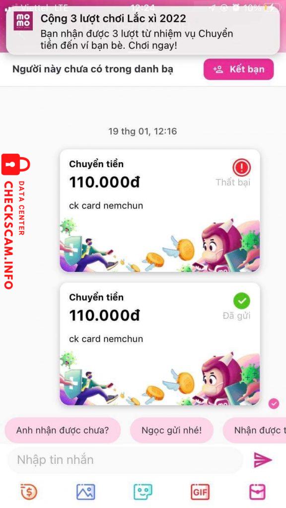 Preuves contre Trần Thị Kim Anh