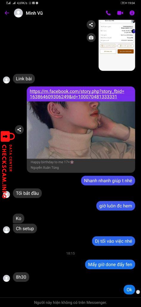 Preuves contre Thao My