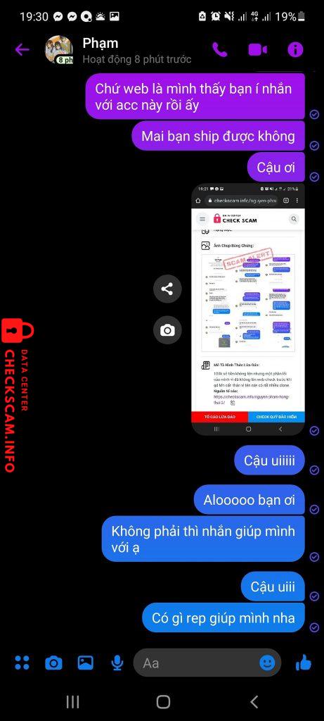 Preuves contre Nguyễn Phạm Hồng Thái