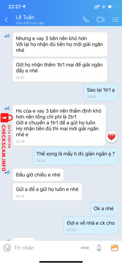Preuves contre Le Thanh Tuan