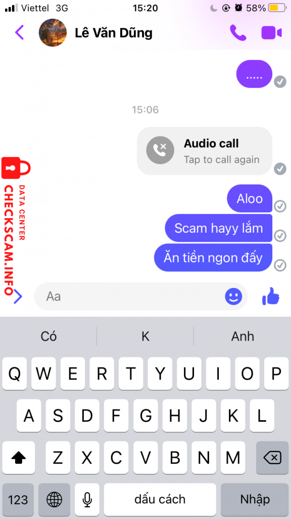 Preuves contre Lê Văn Dũng