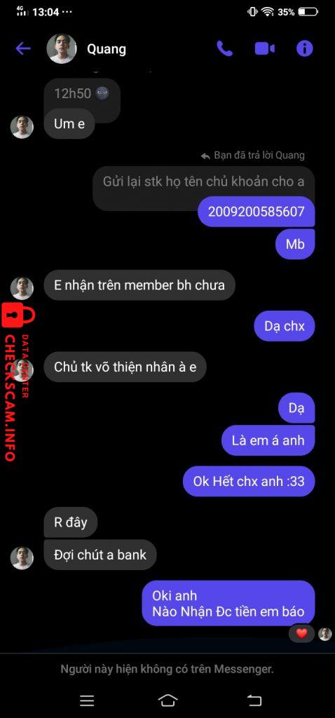 Preuves contre Trường Quang