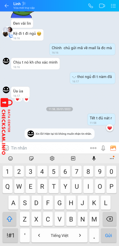 Preuves contre Lê Quốc Linh