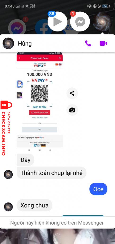 Preuves contre Đặng Xuân Hùng