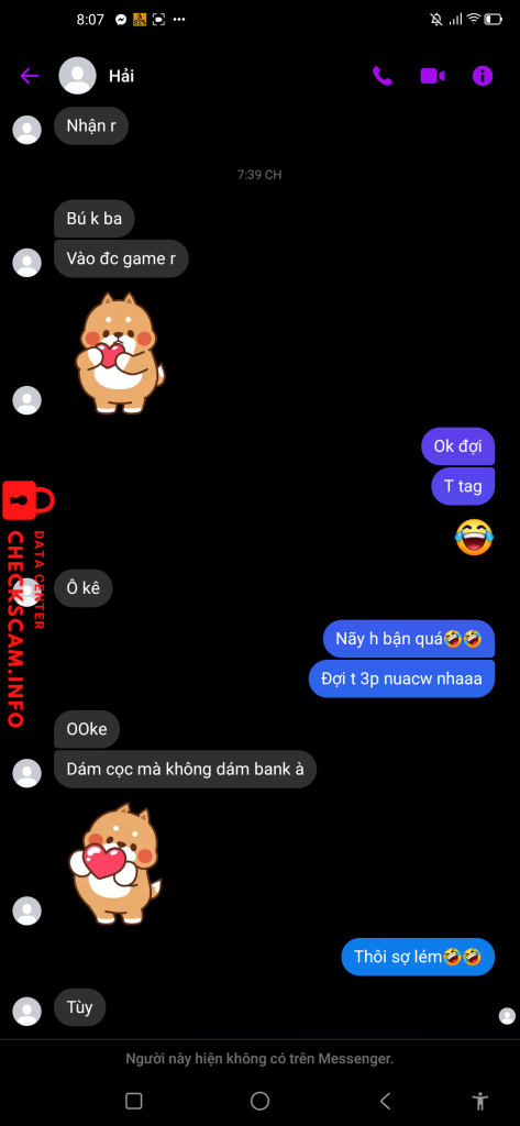 Preuves contre Đức Hải