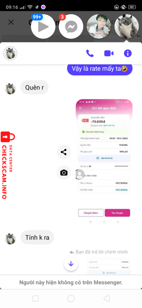 Preuves contre Nguyễn Trung Hiếu