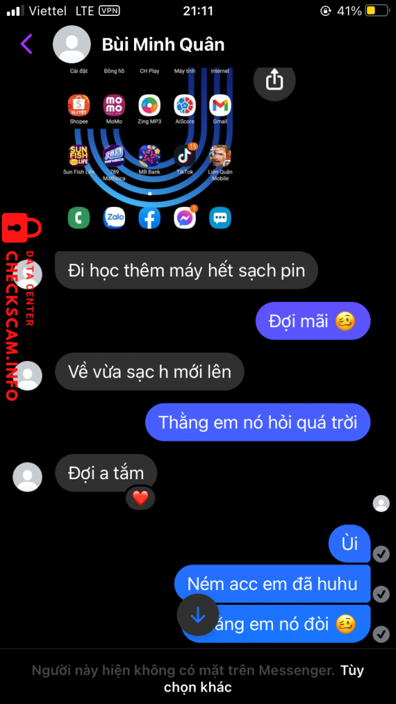 Preuves contre Bui Minh Quan