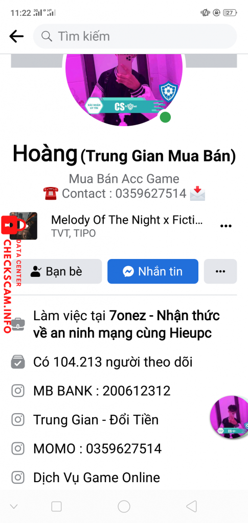 Preuves contre Ling Nguyen Hoang