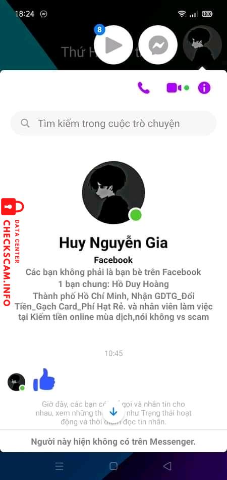 Preuves contre Nguyễn Gia Huy