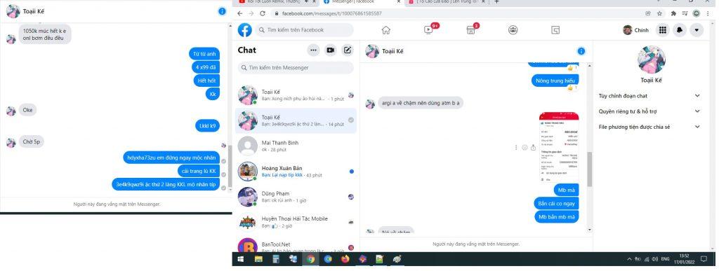 Preuves contre Nông Trung Hiếu
