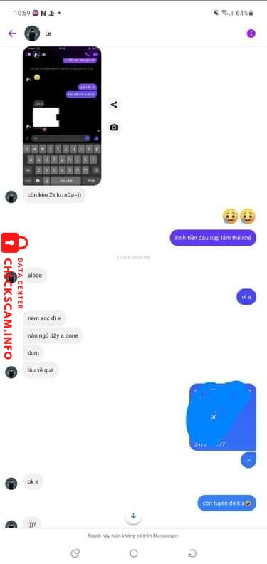 Preuves contre Lê Văn Thành (Lê Thị Ngoan)