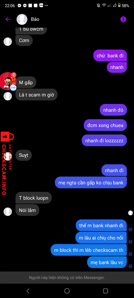 Preuves contre Gia Bảo