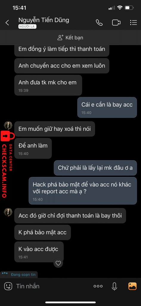 Preuves contre Lưu Thị Hải Yến