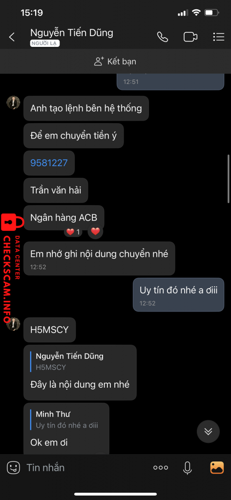 Preuves contre Trần Văn Hải