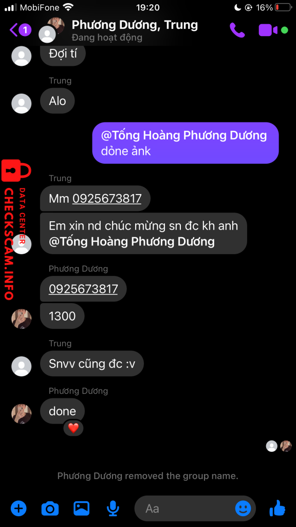 Preuves contre Pham Trung