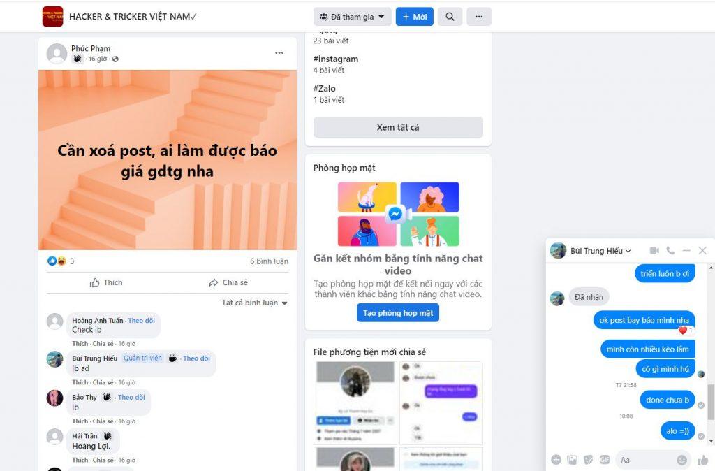 Preuves contre Bùi Trung Hiếu