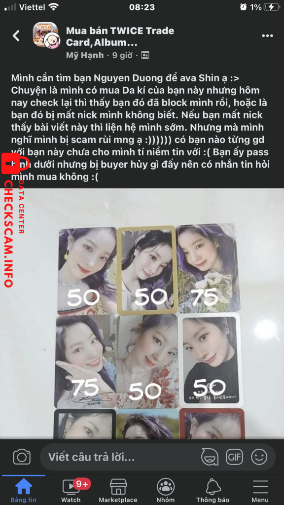 Preuves contre Nguyen Thai Duong