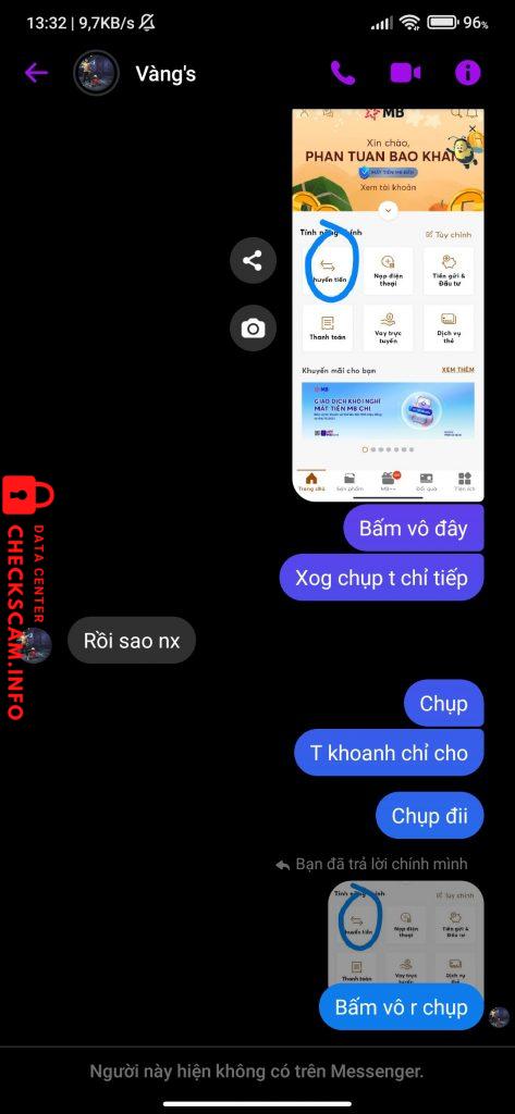 Preuves contre Thao A Phinh