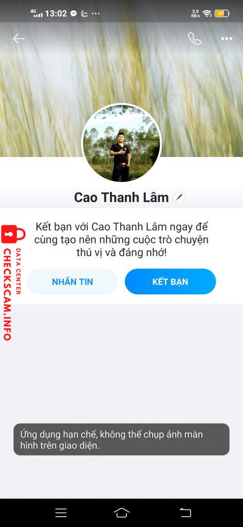 Preuves contre Cao Thanh Lâm