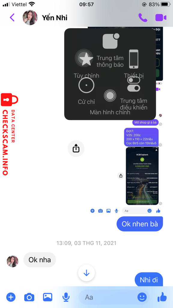 Preuves contre Nguyen Hung Hau