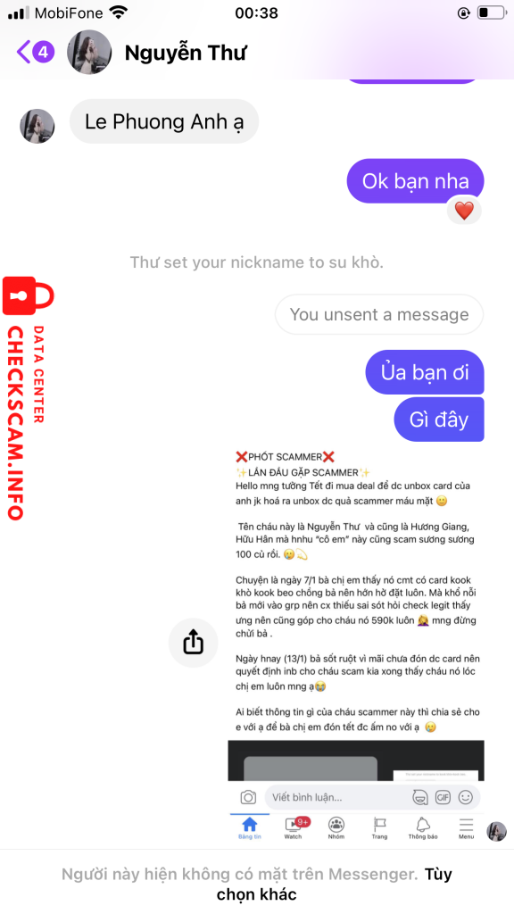 Ebidensya laban sa Lê Phương Anh