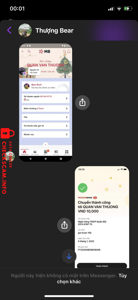 Ebidensya laban sa Quan Van Thuong