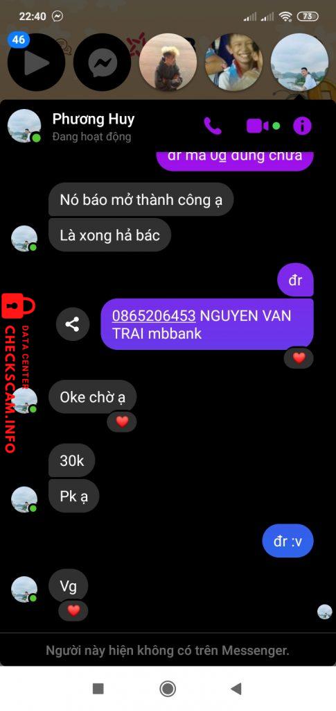 Ebidensya laban sa Đặng Phương Huy