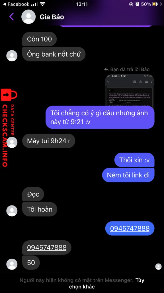 Ebidensya laban sa Gia Bảo