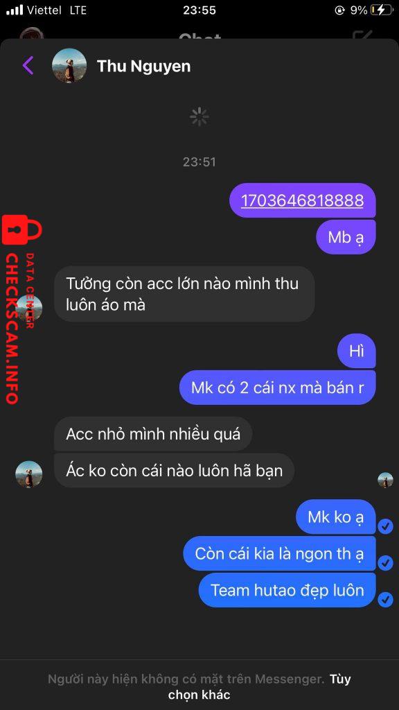 Ebidensya laban sa Thu Nguyen
