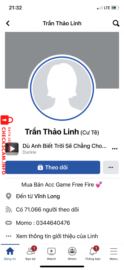 Ebidensya laban sa Trần Thảo Linh