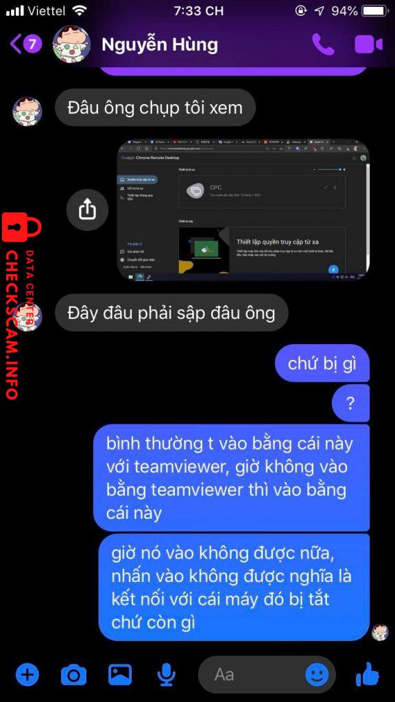 Ebidensya laban sa Nguyễn Mạnh Hùng