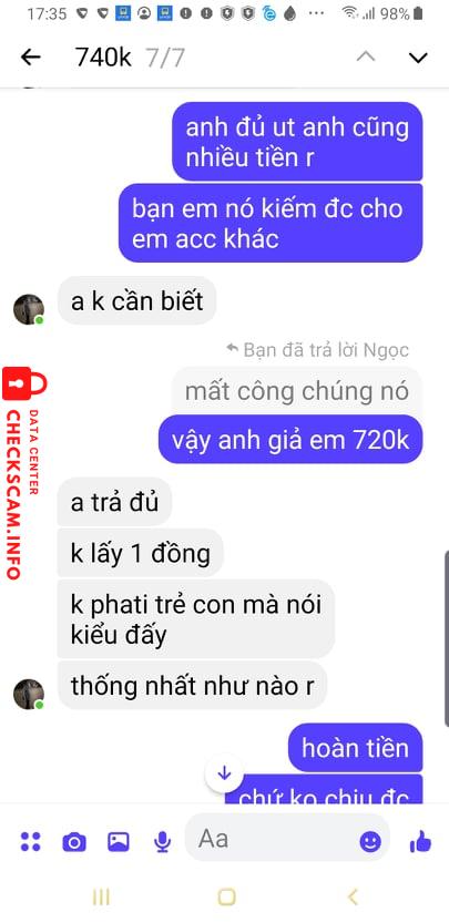 Ebidensya laban sa Nguyễn Tiến Ngọc