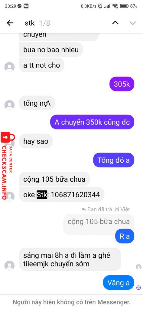 Ebidensya laban sa Võ Tiến Việt