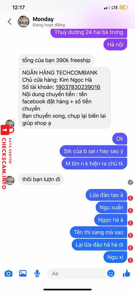 Ebidensya laban sa Kim Ngọc Hà