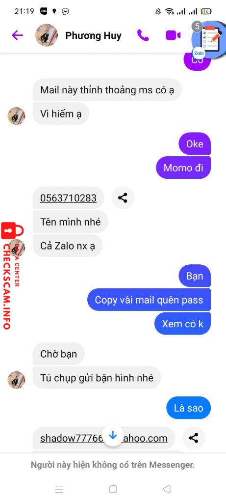 Ebidensya laban sa Hoàng Văn Mạnh