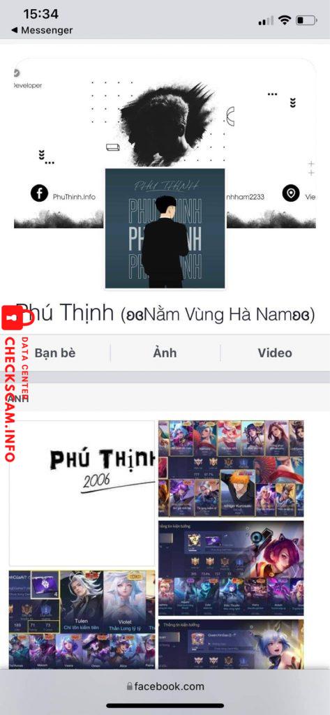 Ebidensya laban sa Vũ Phú Thịnh