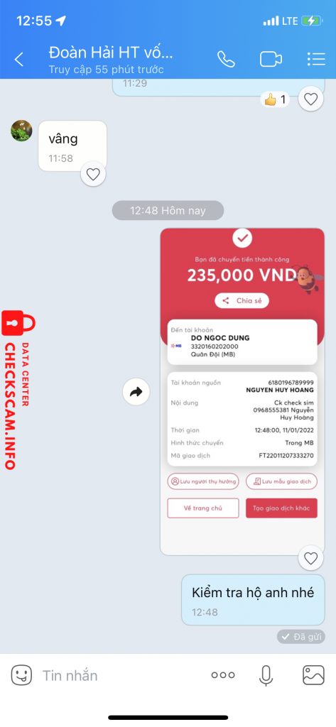 Ebidensya laban sa Đỗ Ngọc Dung